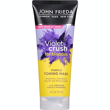 John Frieda 6 oz. Violet Crush Purple Toning Mask. View a larger version of this product image.