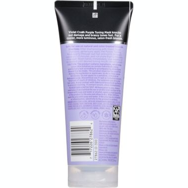 John Frieda 6 oz. Violet Crush Purple Toning Mask. View a larger version of this product image.