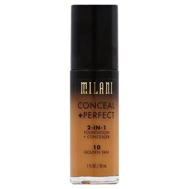 Milani 2-in-1 Foundation + Concealer in Golden Tan. View a larger version of this product image.