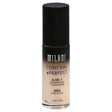 Milani 2-in-1 Foundation + Concealer in Porcelain. View a larger version of this product image.