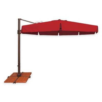 Simplyshade Bali 11 Foot Octagon Cantilever Umbrella In Sunbrella Fabric Bed Bath Beyond