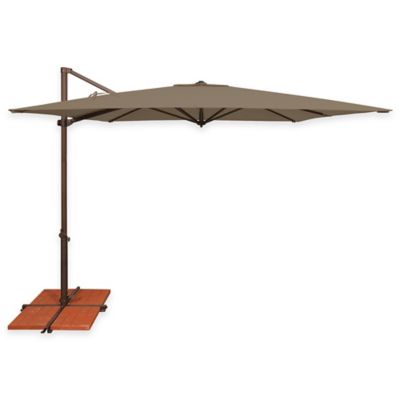 Simplyshade Skye 8 Foot 7 Inch Square Cantilever Umbrella In Sunbrella Fabric Bed Bath Beyond