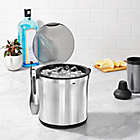 Alternate image 3 for OXO SteeL&reg; 4 qt. Ice Bucket and Tong Set