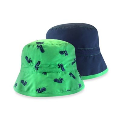 bright green bucket hat