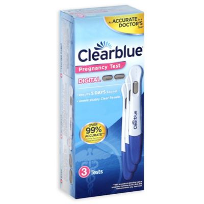 Clearblue&reg; 3-Count Digital Pregnancy Test with Smart Countdown