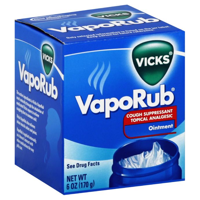 Vicks 6 Oz Vaporub Ointment Bed Bath Beyond