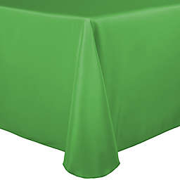 Basic Polyester 90-Inch x 156-Inch Oblong Tablecloth in Kelly