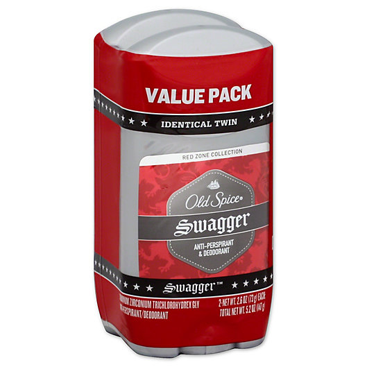 Alternate image 1 for Old Spice® 2-Count Red Zone Collection 5.2 oz. Antiperspirant and Deodorant in Swagger