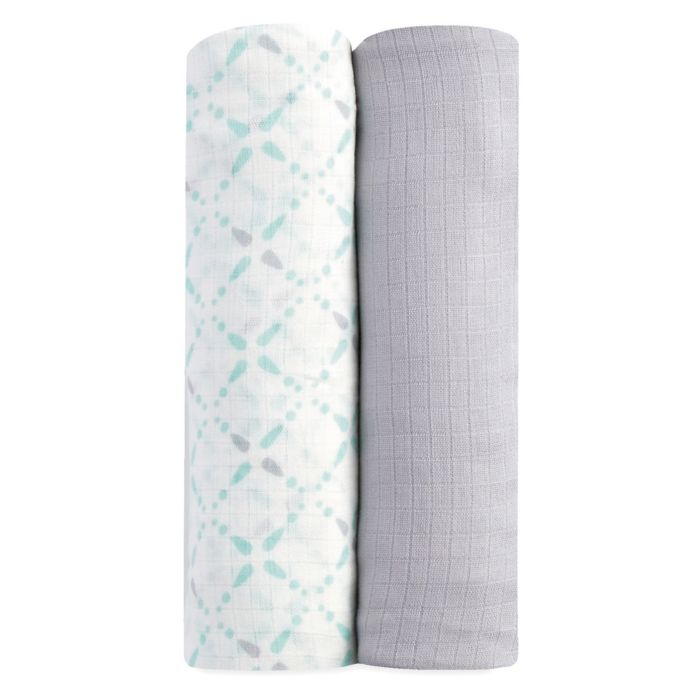 Aden By Aden Anais 2 Pack Swaddleplus Blankets In Bitsy Buybuy Baby