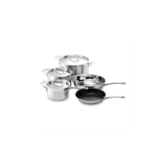 Le Creuset® Stainless Steel 8Piece Cookware Set Bed Bath & Beyond