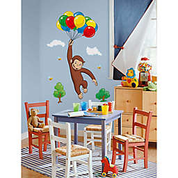 York Wallcoverings Curious George Peel and Stick Giant Wall Decal