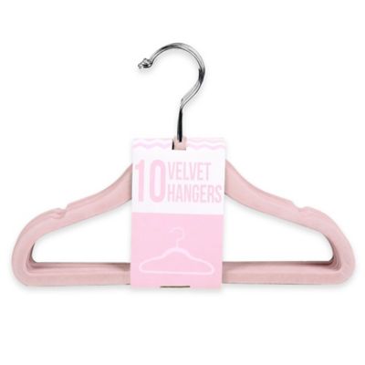 pink hangers