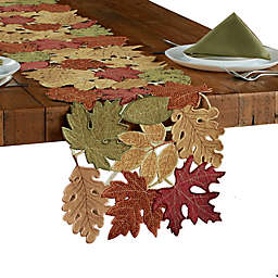 Leaf Medley Cutwork Table Runner