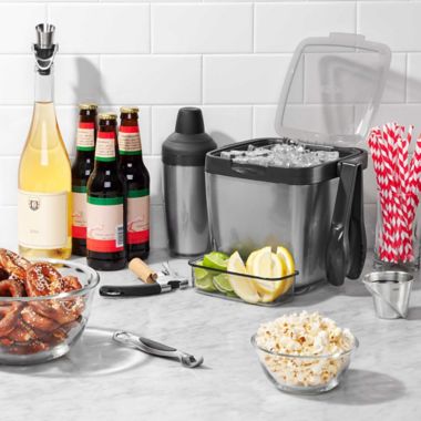 OXO Good Grips&reg; 3-Piece Ice Bucket Set. View a larger version of this product image.