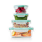 Alternate image 4 for OXO Good Grips&reg; Smart Seal 12-Piece Container Set in Clear/Blue