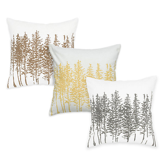 Alternate image 1 for Rizzy Home Forest Square Throw Pillow