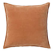 Surya Velizh 20-Inch Square Throw Pillow in Rust