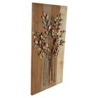 Alternate image 2 for Bouquet 31.5-Inch Wood and Metal Wall D&eacute;cor