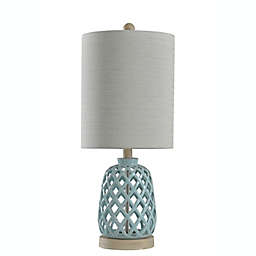 Stylecraft Marion 23.3-Inch Ceramic Table Lamp