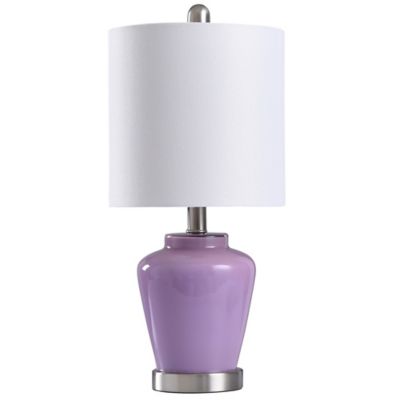 purple table lamps