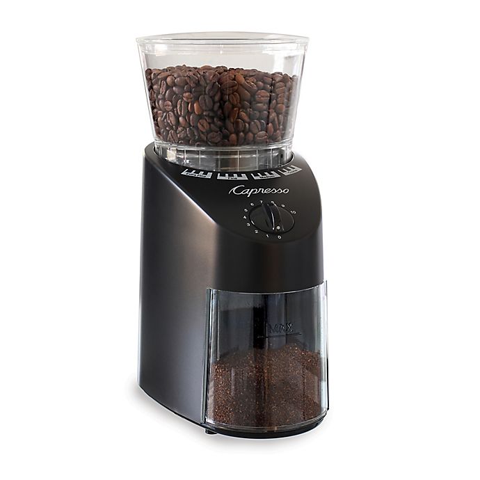 capresso coffee grinder how to use