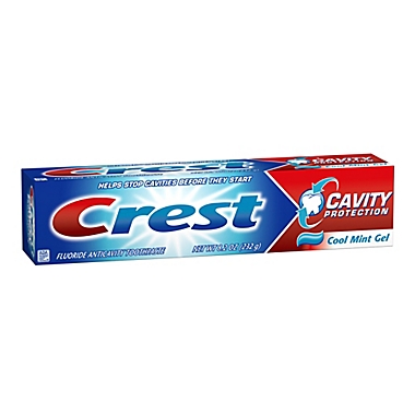 Crest&reg; 8.2 oz. Cavity Protection Gel Toothpaste in Cool Mint. View a larger version of this product image.