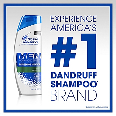 Head and Shoulders&reg; 14.2 oz. Men&#39;s Shampoo in Refresh. View a larger version of this product image.