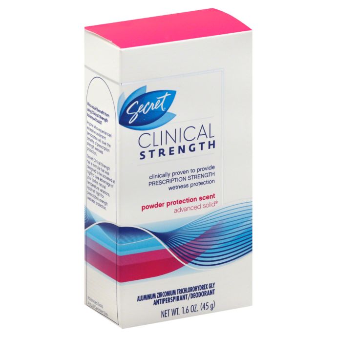Secret® 1.6 oz. Clinical Strength Advanced Solid Antiperspirant