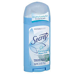 Secret® 2.6 oz. Women's Invisible Solid Antiperspirant and Deodorant in Shower Fresh