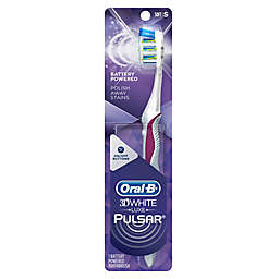 Oral-B® 3DWhite Luxe Pulsar Battery Powered Soft Bristle Toothbrush