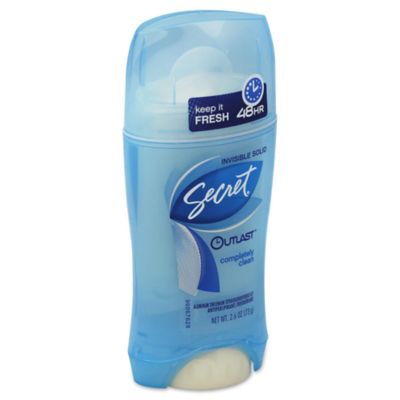Secret&reg; Outlast&trade; 2.7 oz. Invisible Solid Antiperspirant and Deodorant in Completely Clean