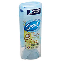Secrets® Scent Expressions 2.7 oz. Clear Gel Antiperspirant and Deodorant in Cocoa Butter Kiss