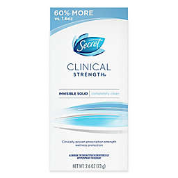 Secret® Clinical Strength 2.6 oz. Invisible Solid Antiperspirant Deodorant in Completely Clean