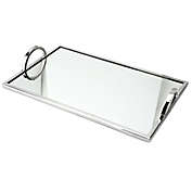 Classic Touch Relic Large Mirrored Tray