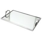 Classic Touch Relic Large Mirrored Tray | Bed Bath & Beyond