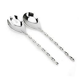 Classic Touch Tervy Twist Salad Servers