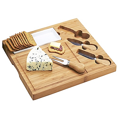 Picnic At Ascot Celtic 4-Piece Bamboo Cheese Board Set. View a larger version of this product image.