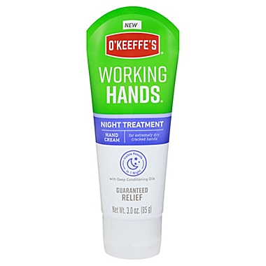 O&#39;Keeffe&#39;s&reg; Working Hands&trade;3 oz. Night Treatment Hand Cream. View a larger version of this product image.