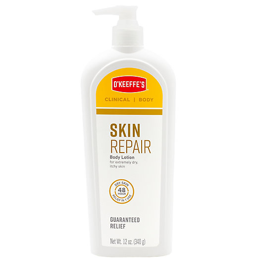 Alternate image 1 for O'Keeffe's® 12 oz. Skin Repair Unscented Body Lotion for Extremely Dry Itchy Skin