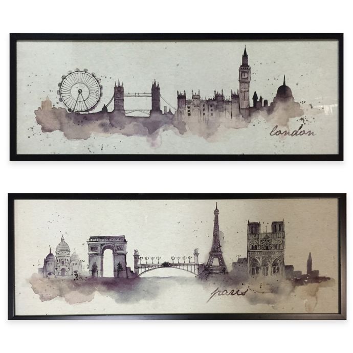 Watercolor Framed Wall Art Bed Bath and Beyond Canada