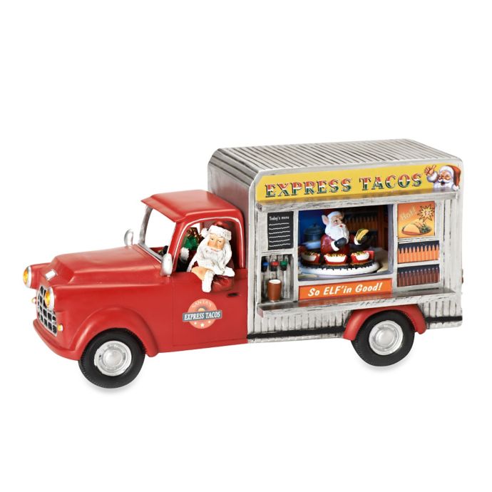 1125 Inch Led Lighted Musical Santa Taco Truck Bed Bath