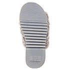 Alternate image 3 for Cozy Mountain&trade; Large Women&#39;s Sherpa Slide Slippers in Light Grey
