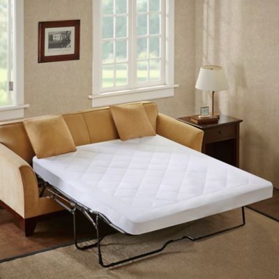 54 x 72.. Madison Park Essentials Frisco Microfiber Sofa Bed Pad Free Shipping 