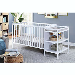 Suite Bebe® Palmer 3-in-1 Convertible Crib with Changer in White