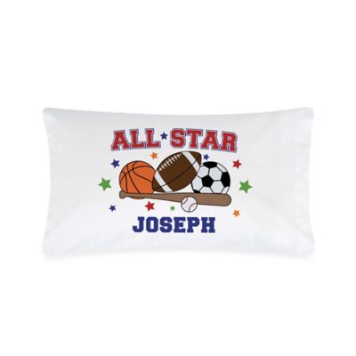 &quot;All Star&quot; Sports Pillowcase