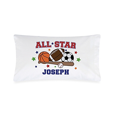 &quot;All Star&quot; Sports Pillowcase. View a larger version of this product image.