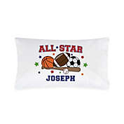 &quot;All Star&quot; Sports Pillowcase