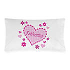 Alternate image 0 for Little Sweetheart Cotton Pillowcase in White/Pink