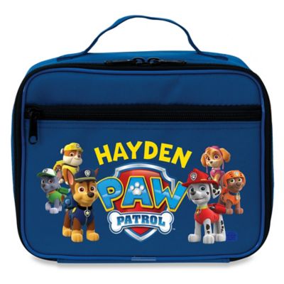 paw patrol insulated lunch bag