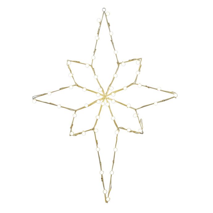 Vickerman 48-Inch Pre-Lit Wire Star of Bethlehem Outdoor Decoration in